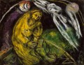 Profeta Jeremías contemporáneo Marc Chagall